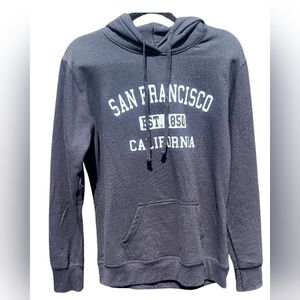 San Francisco Graphic Hoodie - Black Size Large